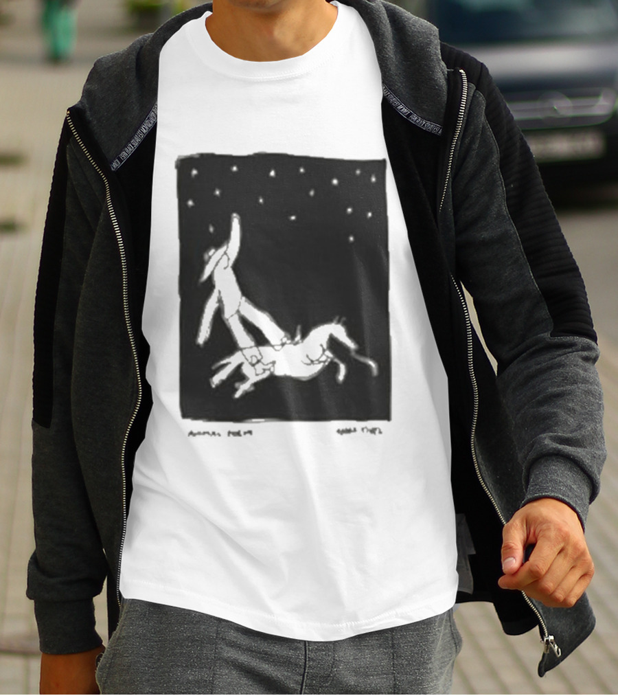 Anna Tivel Cowboy Under Starry Night T-Shirt