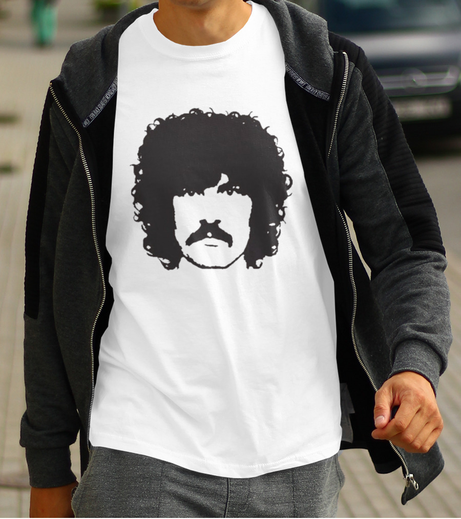 Burton Cummings Iconic Hair And Mustache T-Shirt