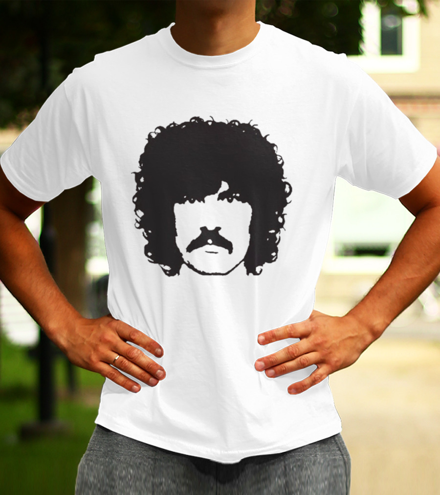 Burton Cummings Iconic Hair And Mustache T-Shirt