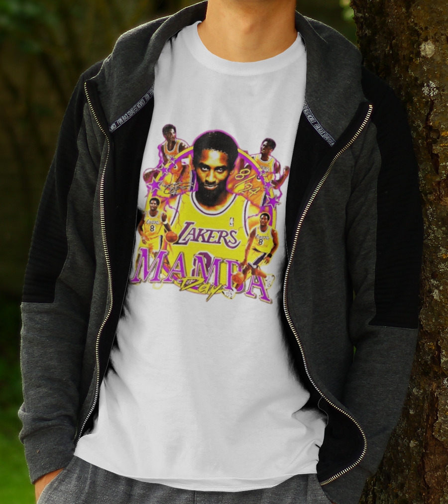 Mamba Day Kobe Bryant 8 24 Los Angeles Lakers NBA T-Shirt