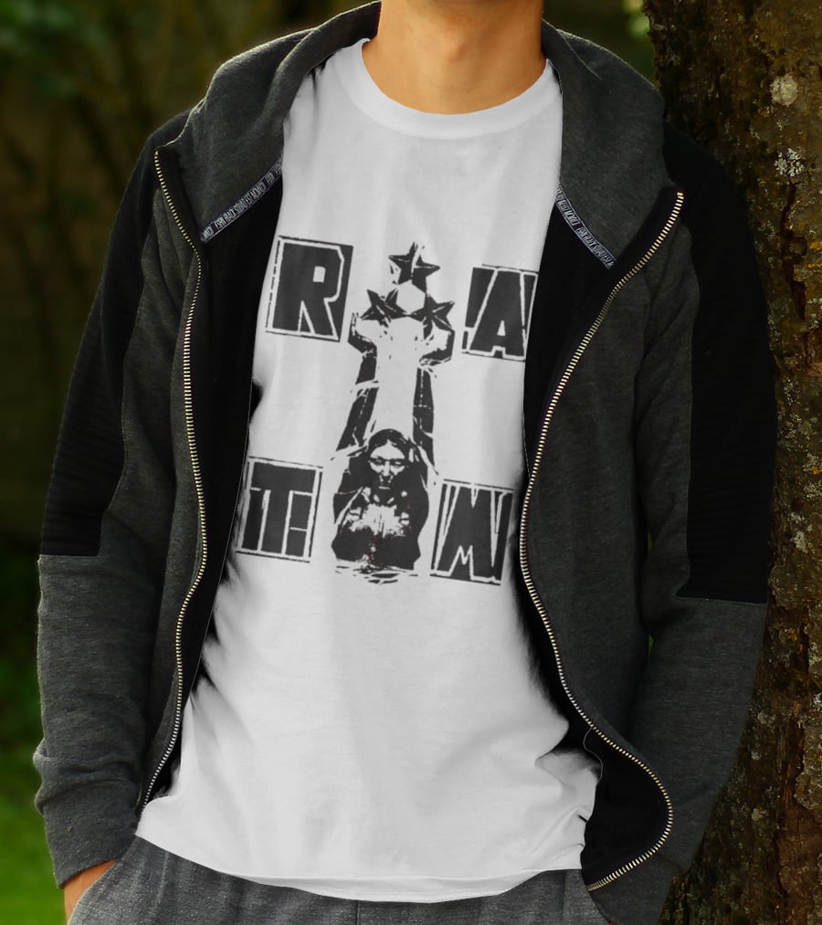 Rage Against The Machine RATM Stars Stencil T-Shirt