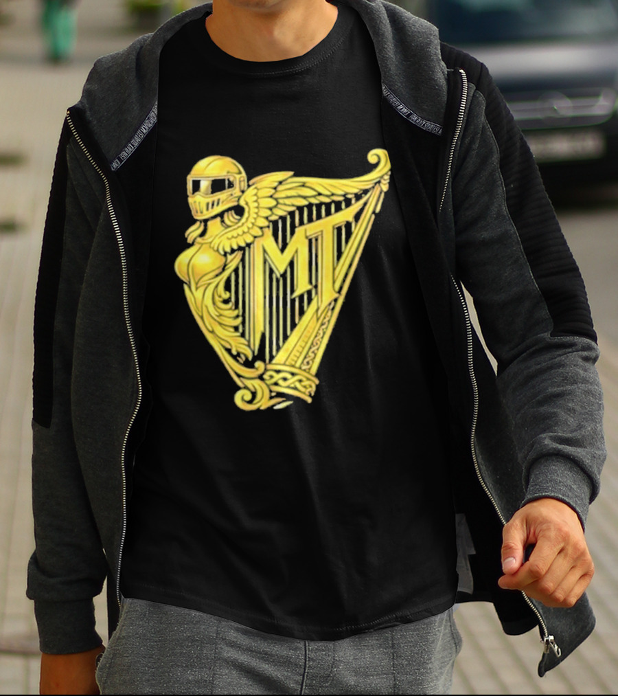 Murder Town USA MT Harp Winged Helmet T-Shirt