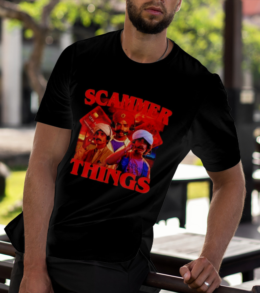 Scammer Things Credit Card Call Center T-Shirt