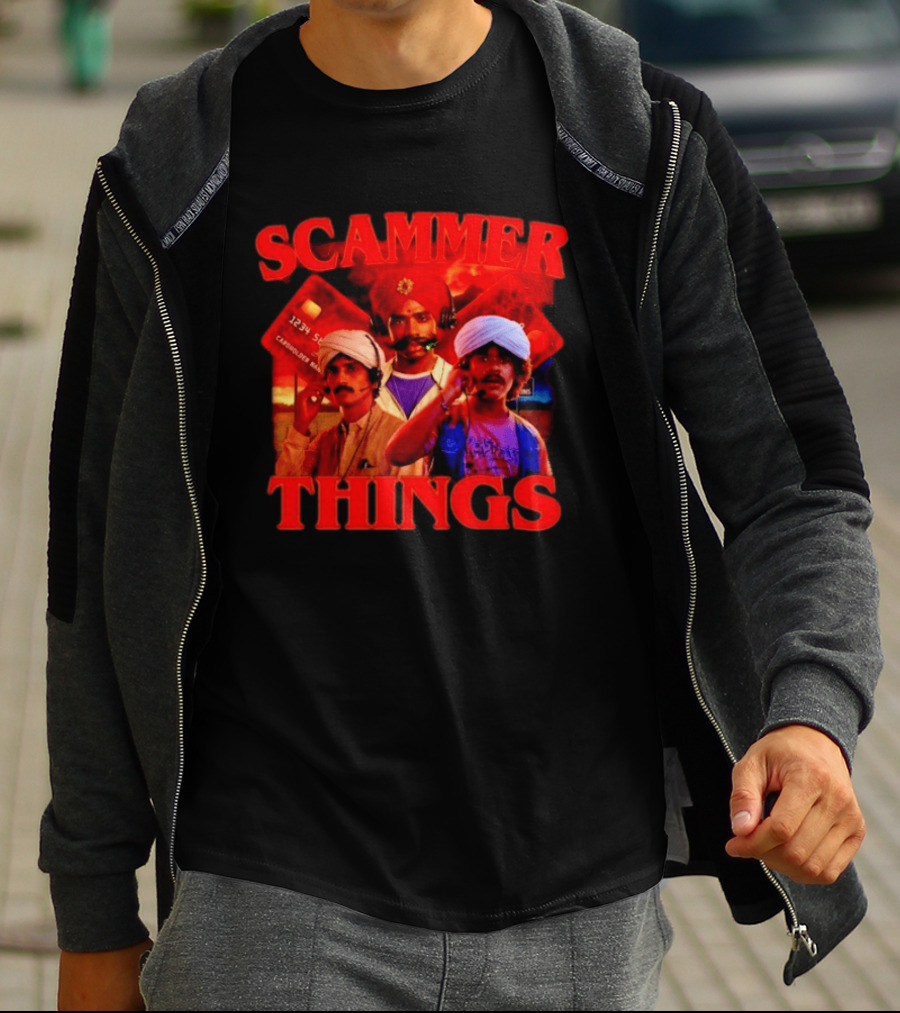 Scammer Things Credit Card Call Center T-Shirt
