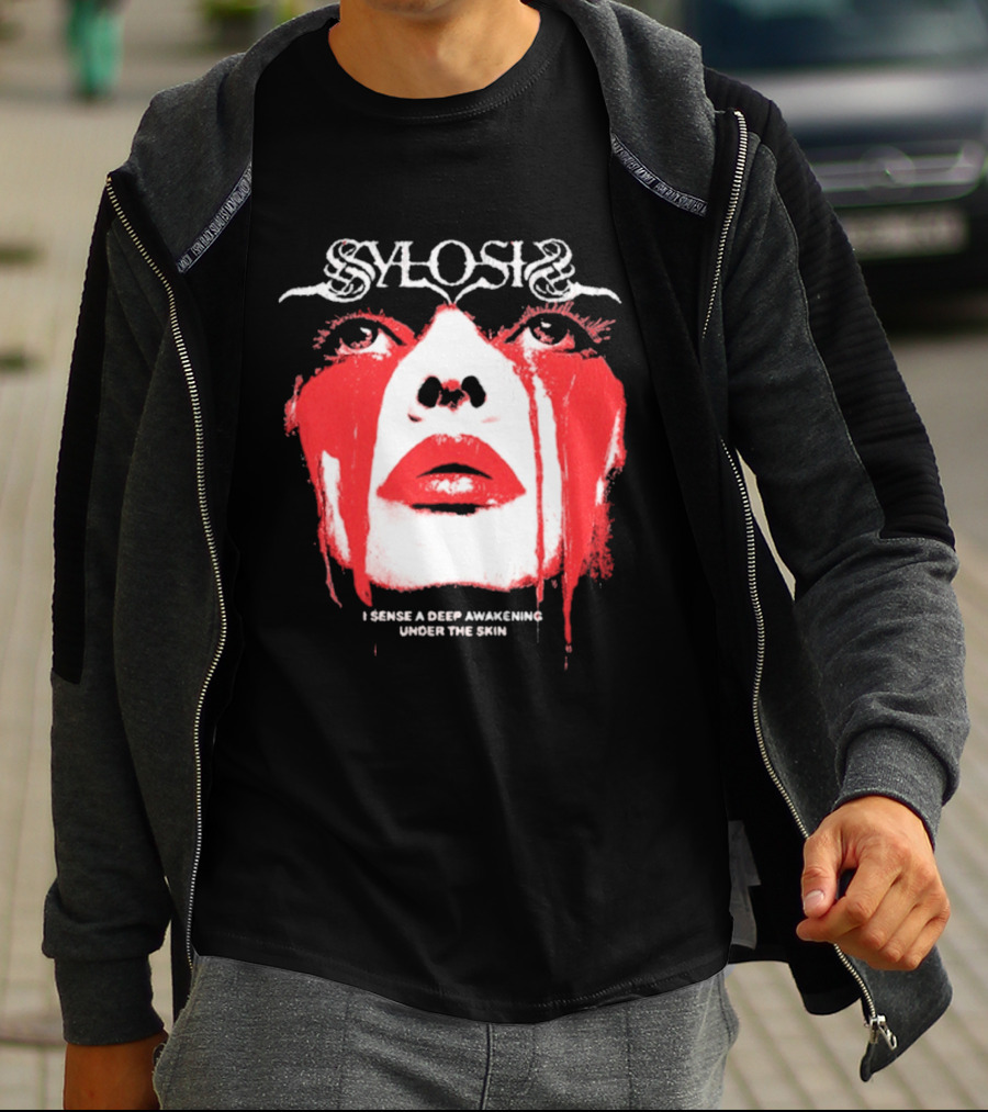 Sylosis I Sense A Deep Awakening Under The Skin Blood Tears Face T-Shirt