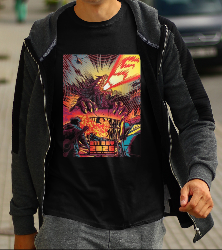 31 Day 2026 Dolby Live Park MGM March 7 8 Monster Scene T-Shirt