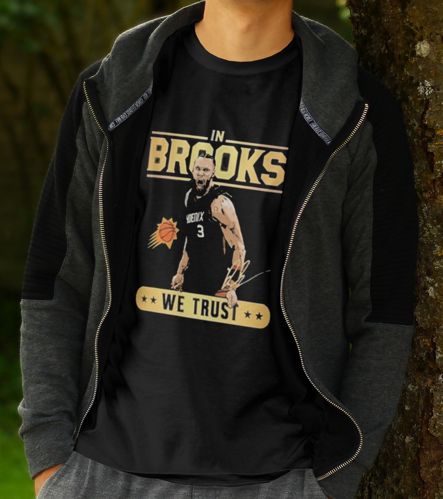 In Brooks We Trust Basketball 3 T-Shirt