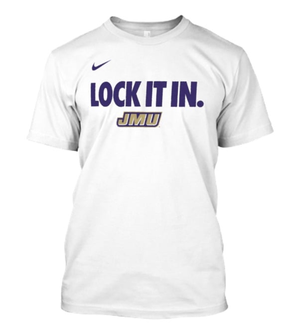 Nike Lock It In JMU Basketball T-Shirt
