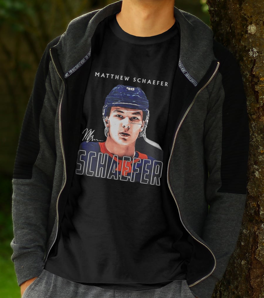 Schaefer 40 NY Islanders Hockey Player T-Shirt