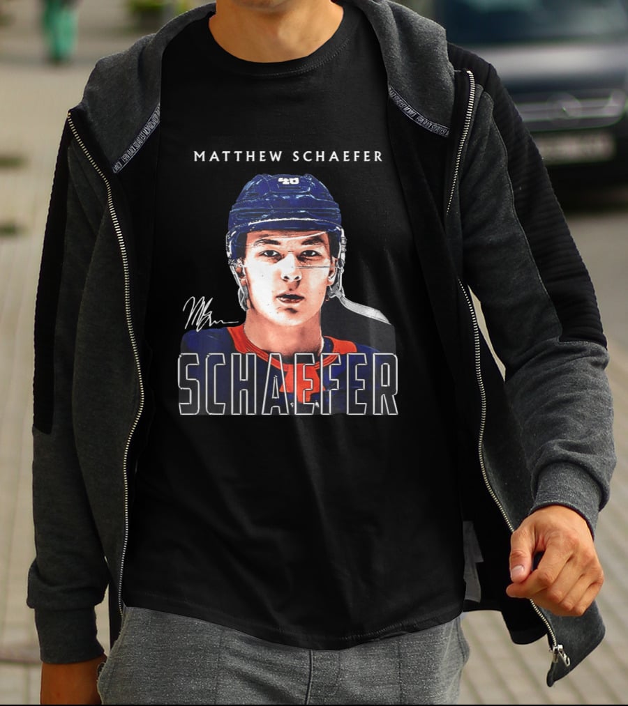 Schaefer 40 NY Islanders Hockey Player T-Shirt