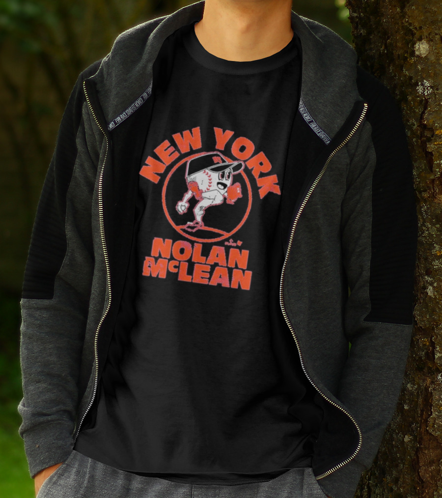 New York Nolan McLean Baseball Buddies T-Shirt