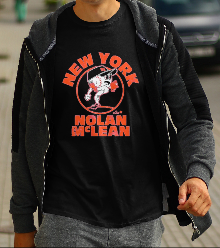 New York Nolan McLean Baseball Buddies T-Shirt