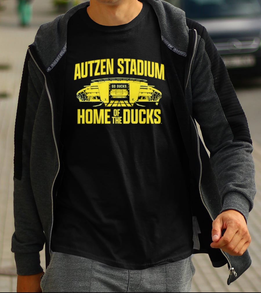 Autzen Stadium Home Of The Ducks Oregon Football T-Shirt