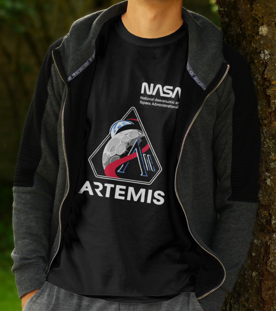 NASA Artemis 2 Mission Moon Exploration T-Shirt