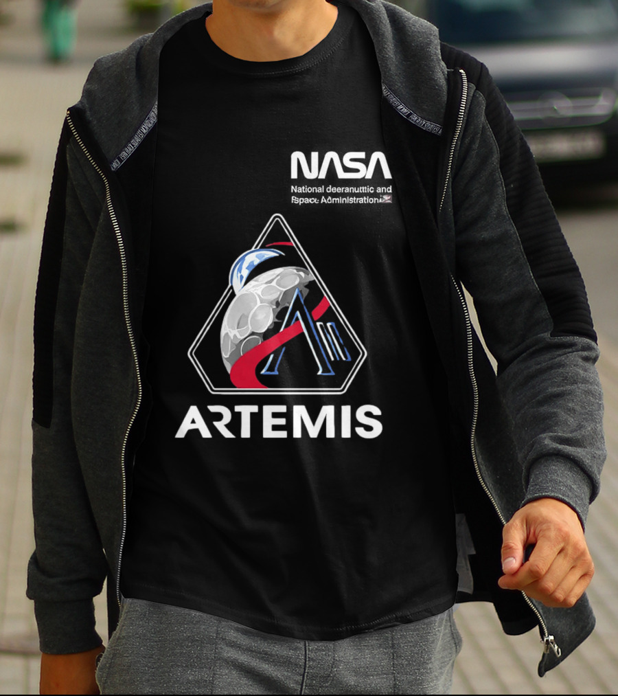 NASA Artemis 2 Mission Moon Exploration T-Shirt