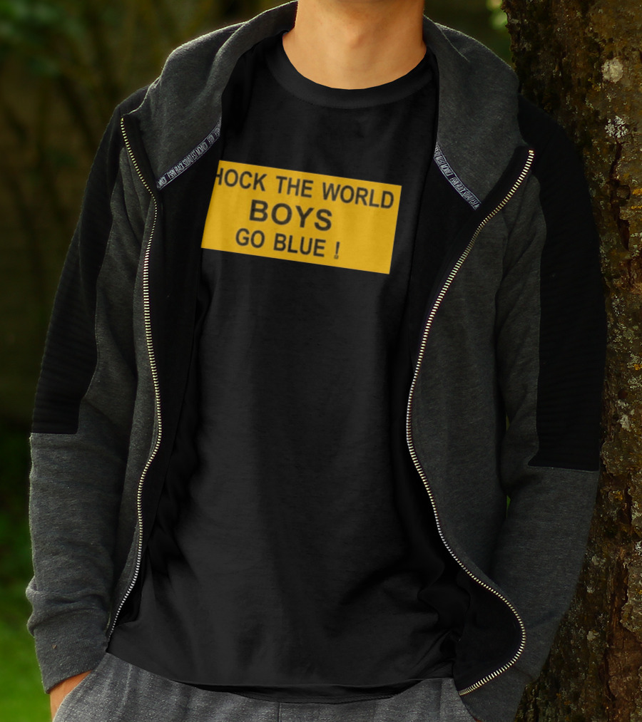 Shock The World Boys Go Blue T-Shirt