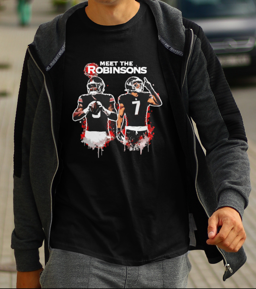 Meet The Robinsons Atlanta Falcons Bijan Robinson Player T-Shirt