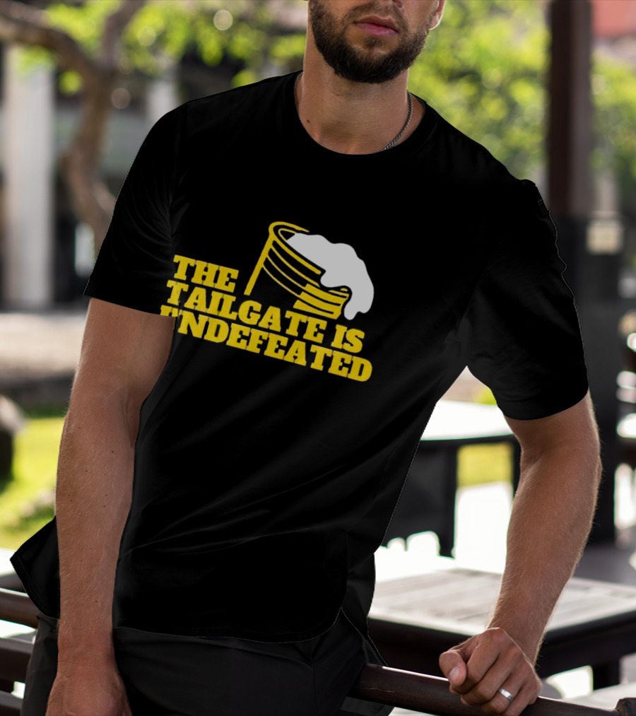 The Tailgate Is Undefeated Michigan Wolverines Football T-Shirt
