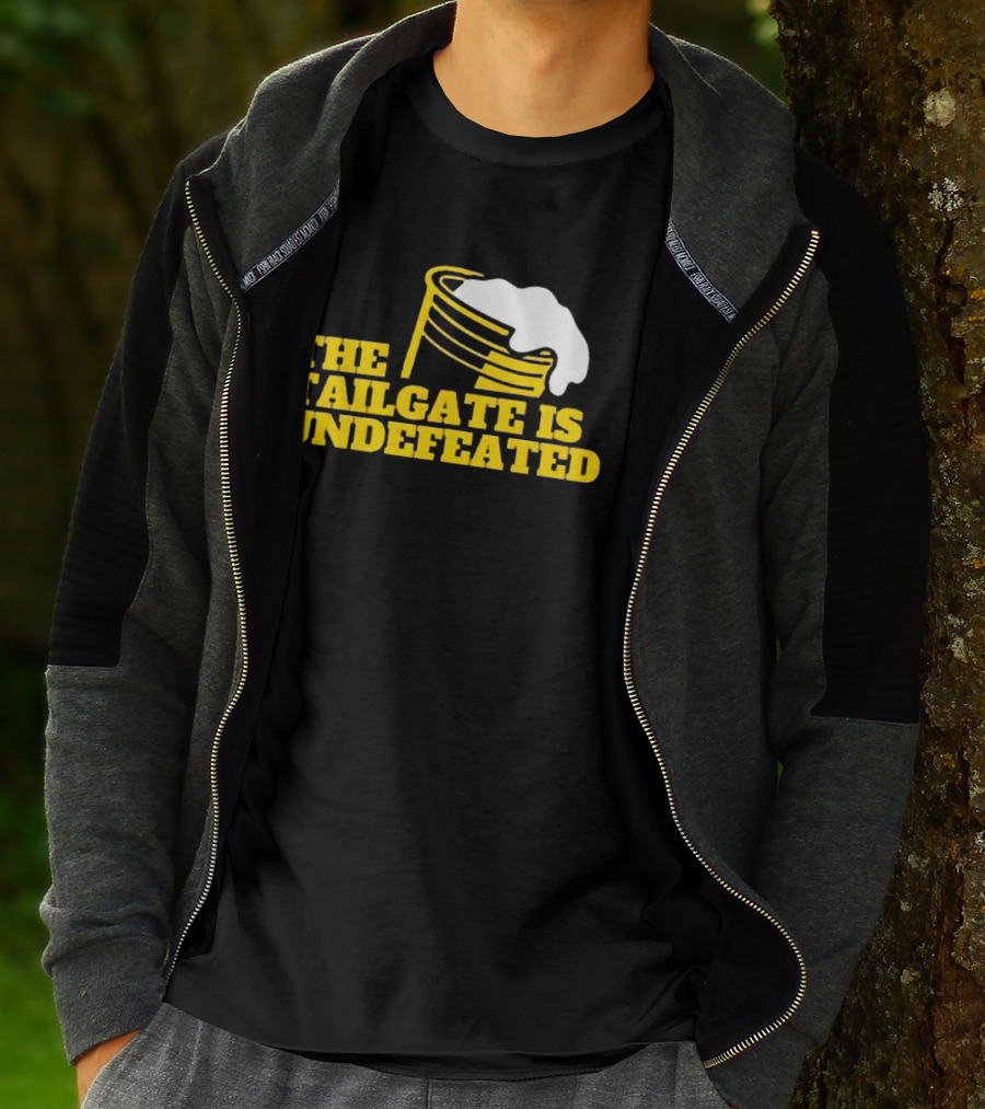 The Tailgate Is Undefeated Michigan Wolverines Football T-Shirt