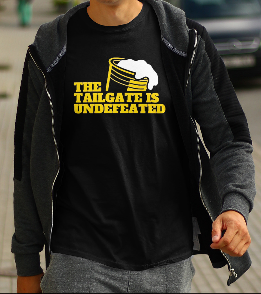 The Tailgate Is Undefeated Michigan Wolverines Football T-Shirt