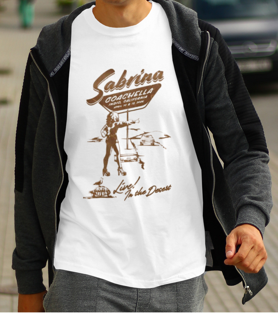 Sabrina Live In The Desert T-Shirt