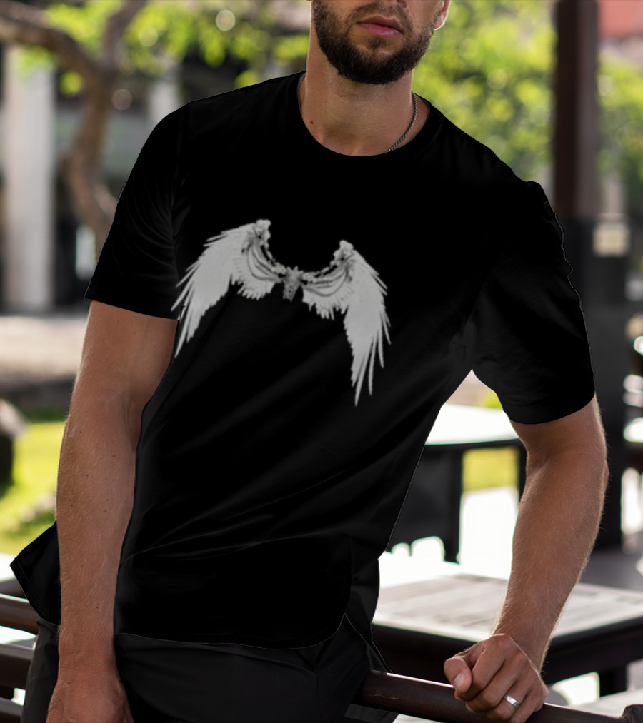 Anyma X Lisa Bad Angel Wing T-Shirt