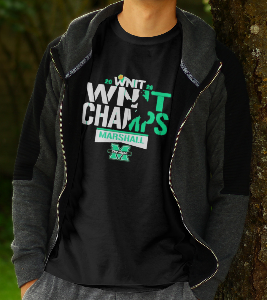 Marshall Thundering Herd 2026 WNIT Champs T-Shirt