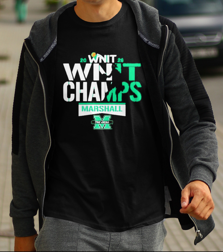Marshall Thundering Herd 2026 WNIT Champs T-Shirt