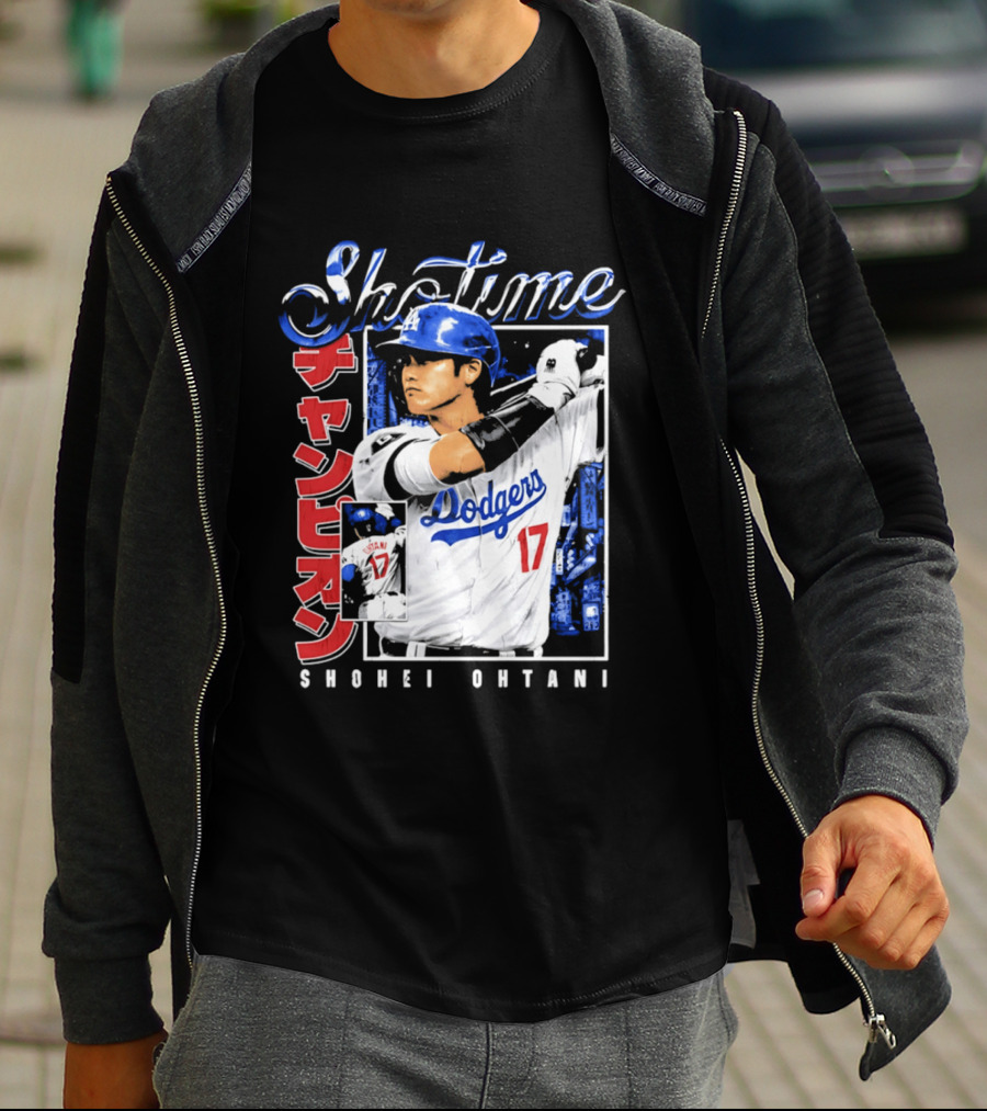 Showtime Shohei Ohtani Dodgers Champion 2026 T-Shirt
