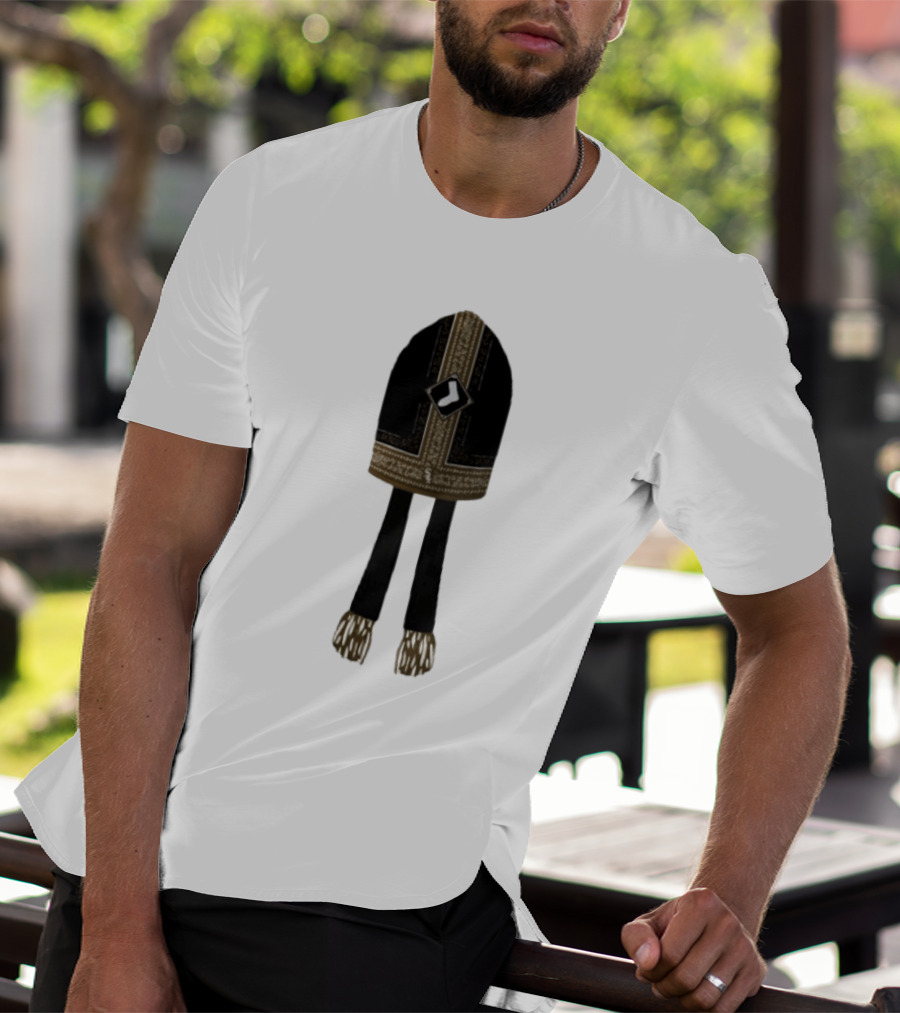 Pope Leo XIV Chicago White Sox Mitre Hat With Sox T-Shirt