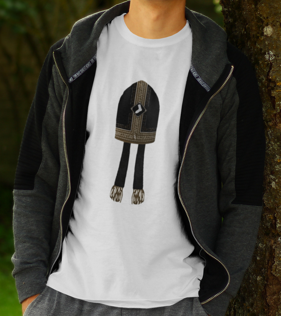 Pope Leo XIV Chicago White Sox Mitre Hat With Sox T-Shirt