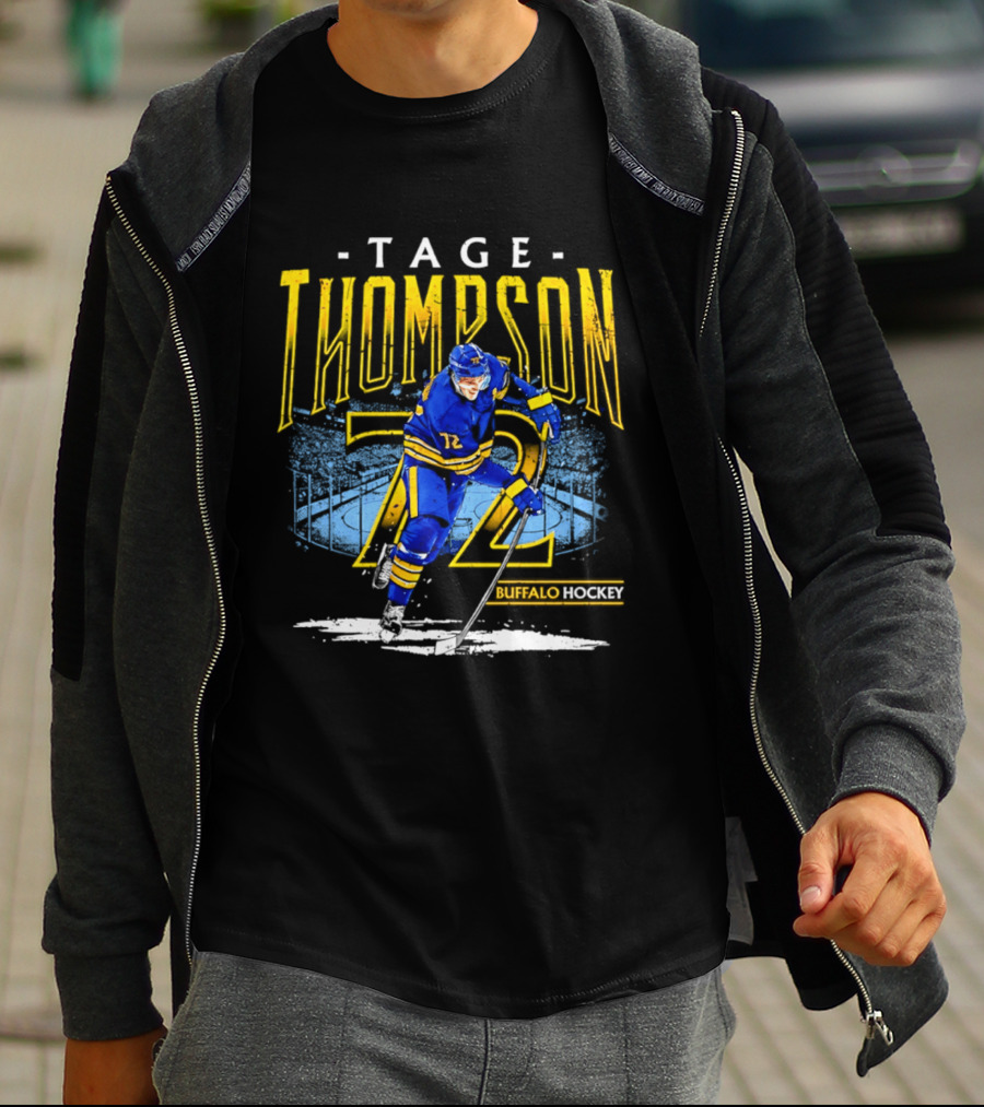 Tage Thompson Buffalo Hockey 72 Player T-Shirt