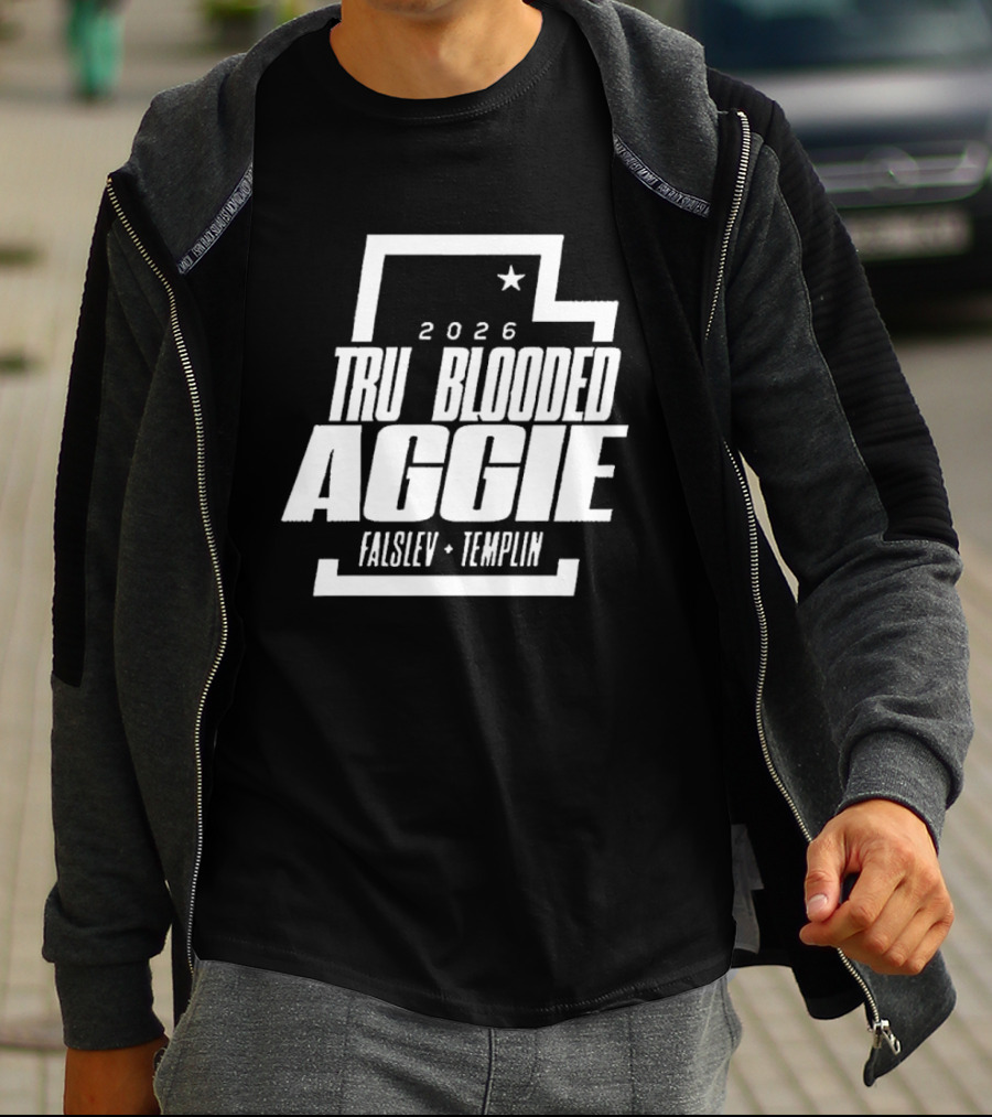True Blooded Aggie Falslev Templin 2026 Utah Star T-Shirt