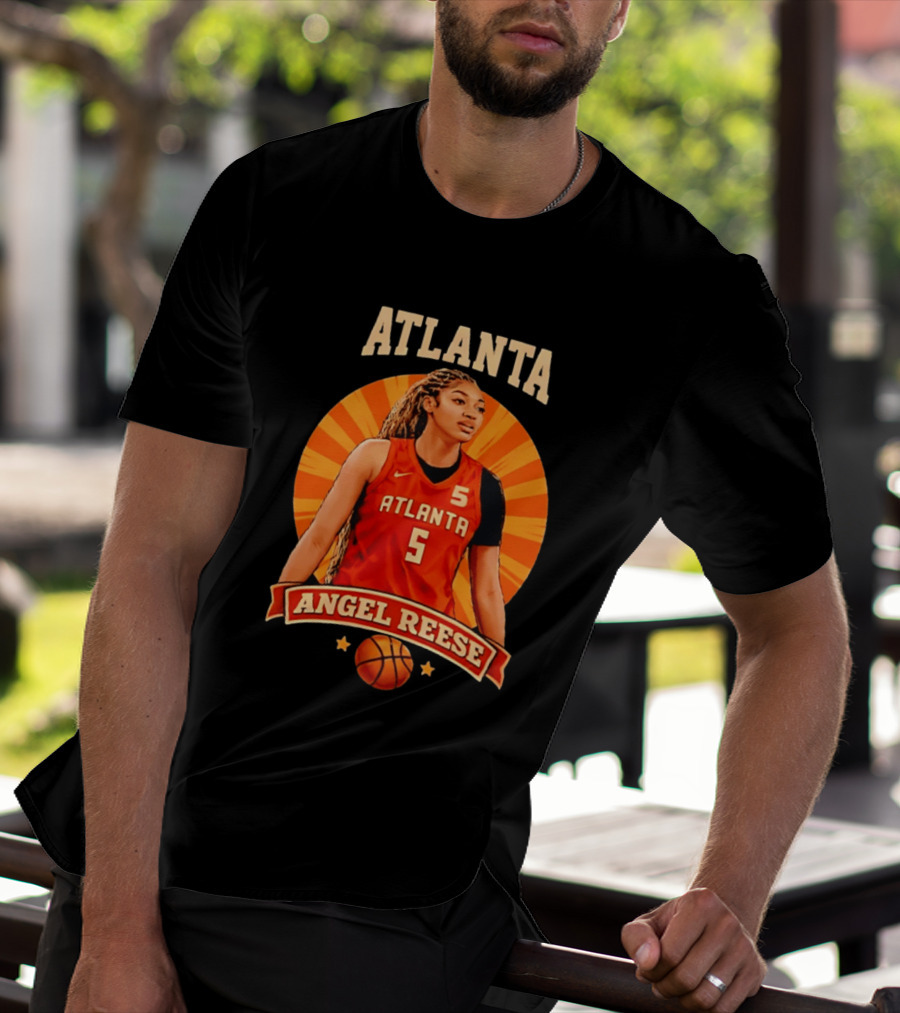 Atlanta Angel Reese Basketball T-Shirt