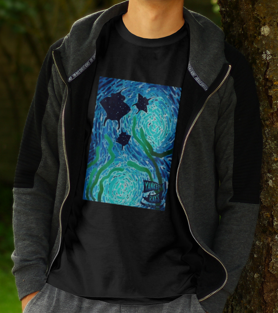 Yankees Vs Rays April 10 12 2026 Tropicana Field Ocean T-Shirt