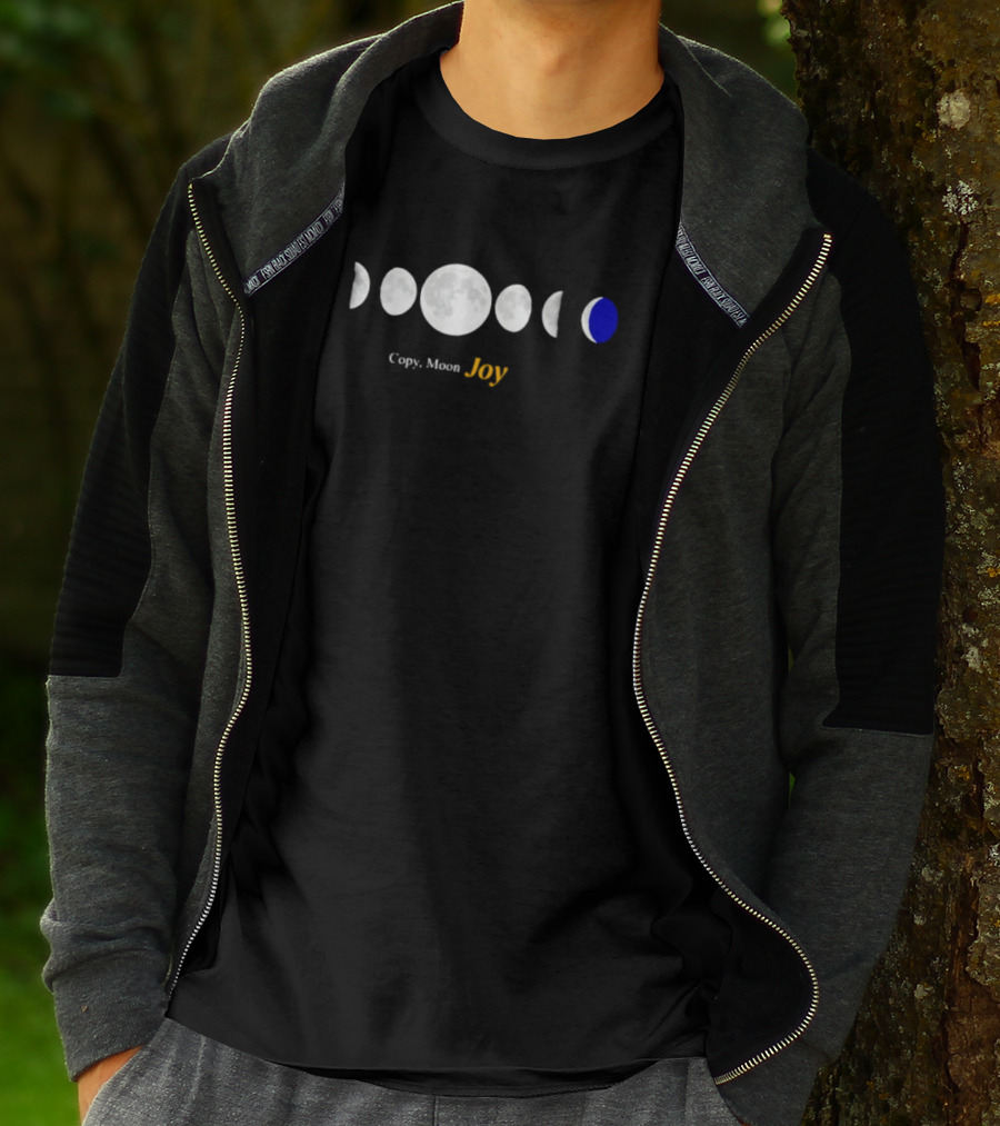 Copy Moon Joy Lunar Phases Moon Cycle T-Shirt