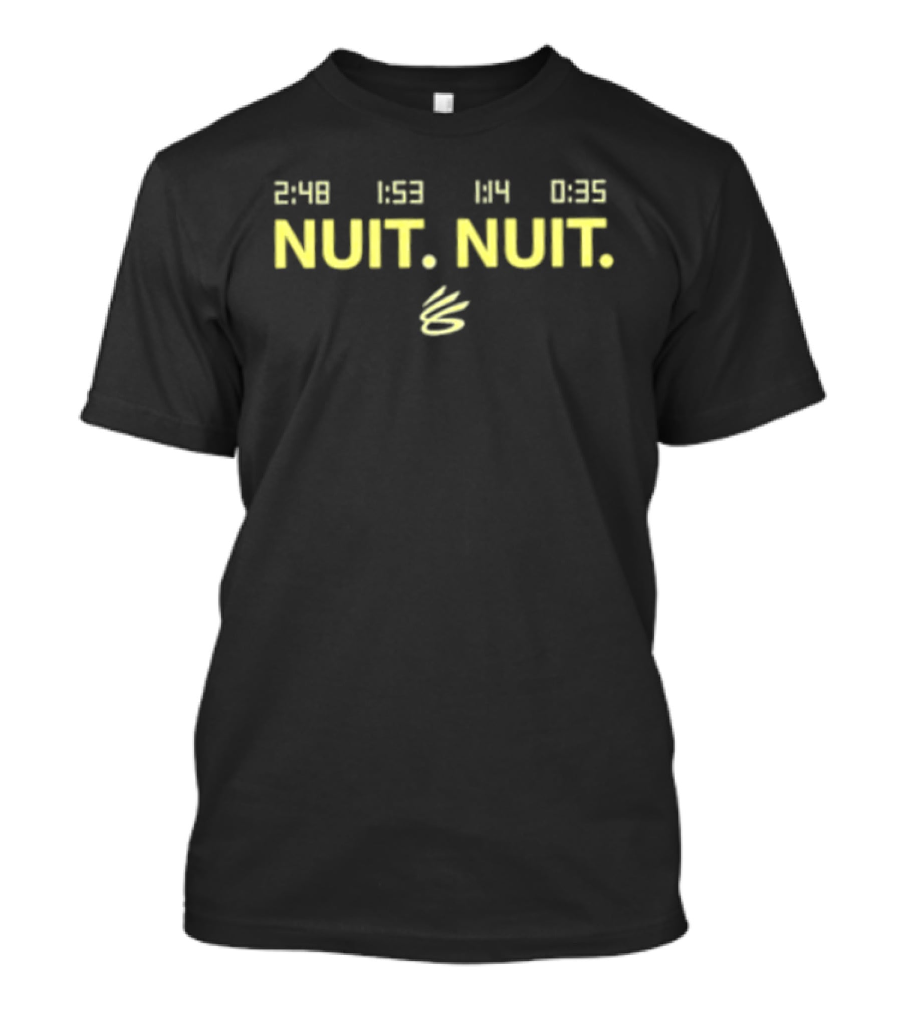 Steph Curry Nuit Nuit 2.48 1.53 1.14 0.35 T-Shirt