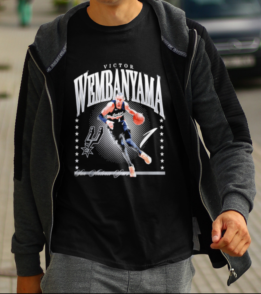 Victor Wembanyama San Antonio Spurs NBA Star Power T-Shirt