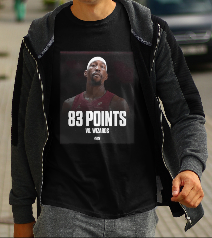 Bam Adebayo 83 Points Vs Wizards SN Sports Raptors T-Shirt