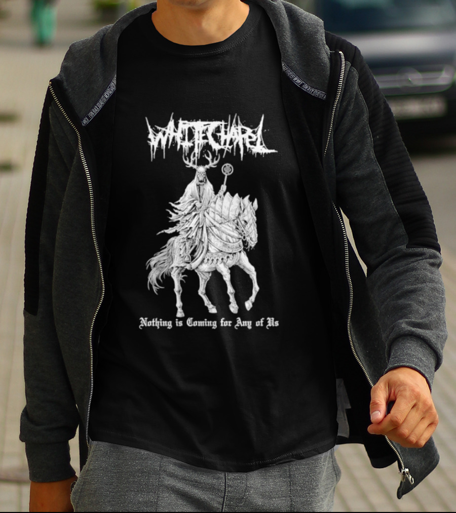 Wodehara Nothing Is Coming For Any Of Us Rider T-Shirt