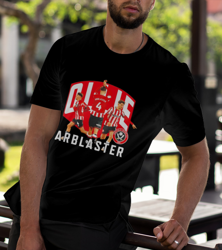 Ollie Arblaster 4 Sheffield United FC Player 1867 T-Shirt