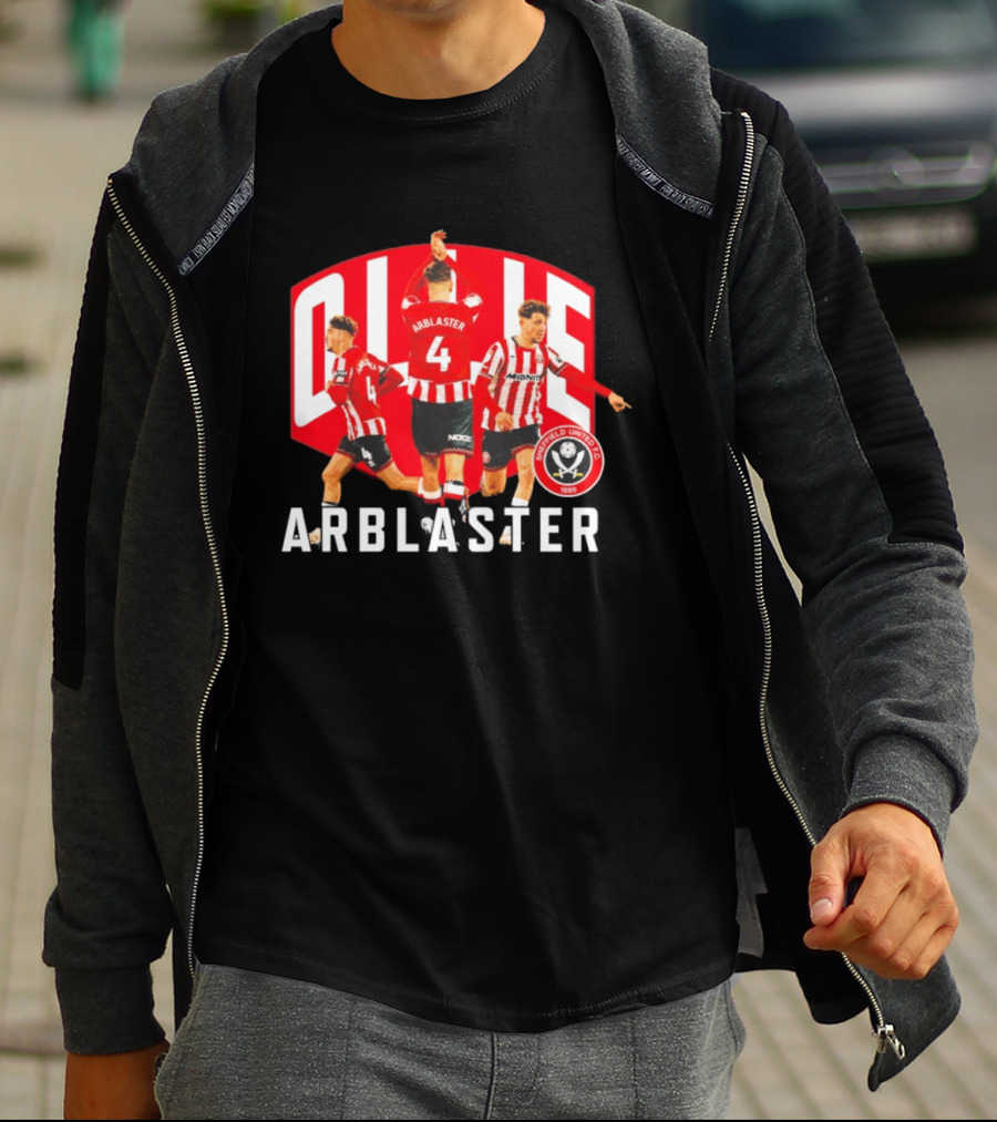 Ollie Arblaster 4 Sheffield United FC Player 1867 T-Shirt