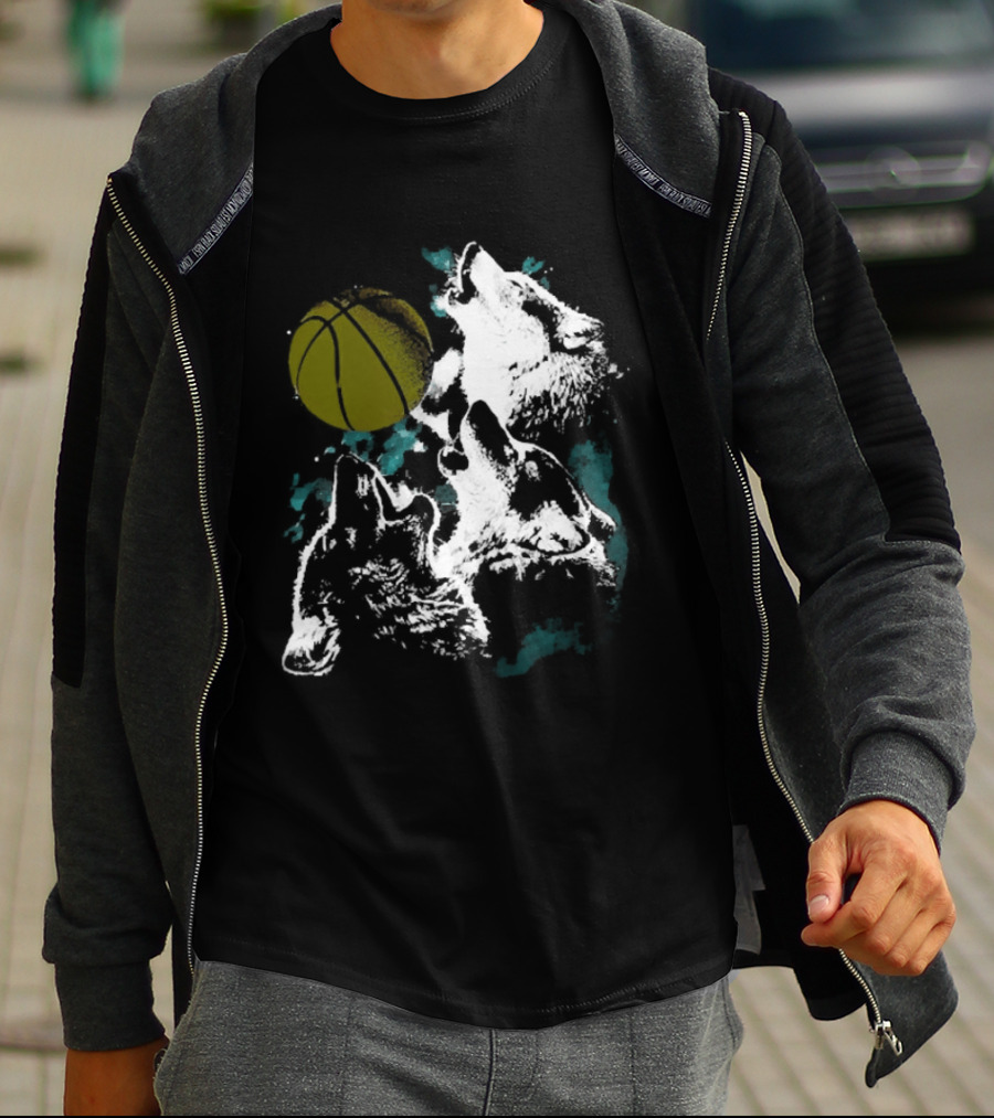 Pack Wolf 2026 Basketball For Sale Free Shipping T-Shirt