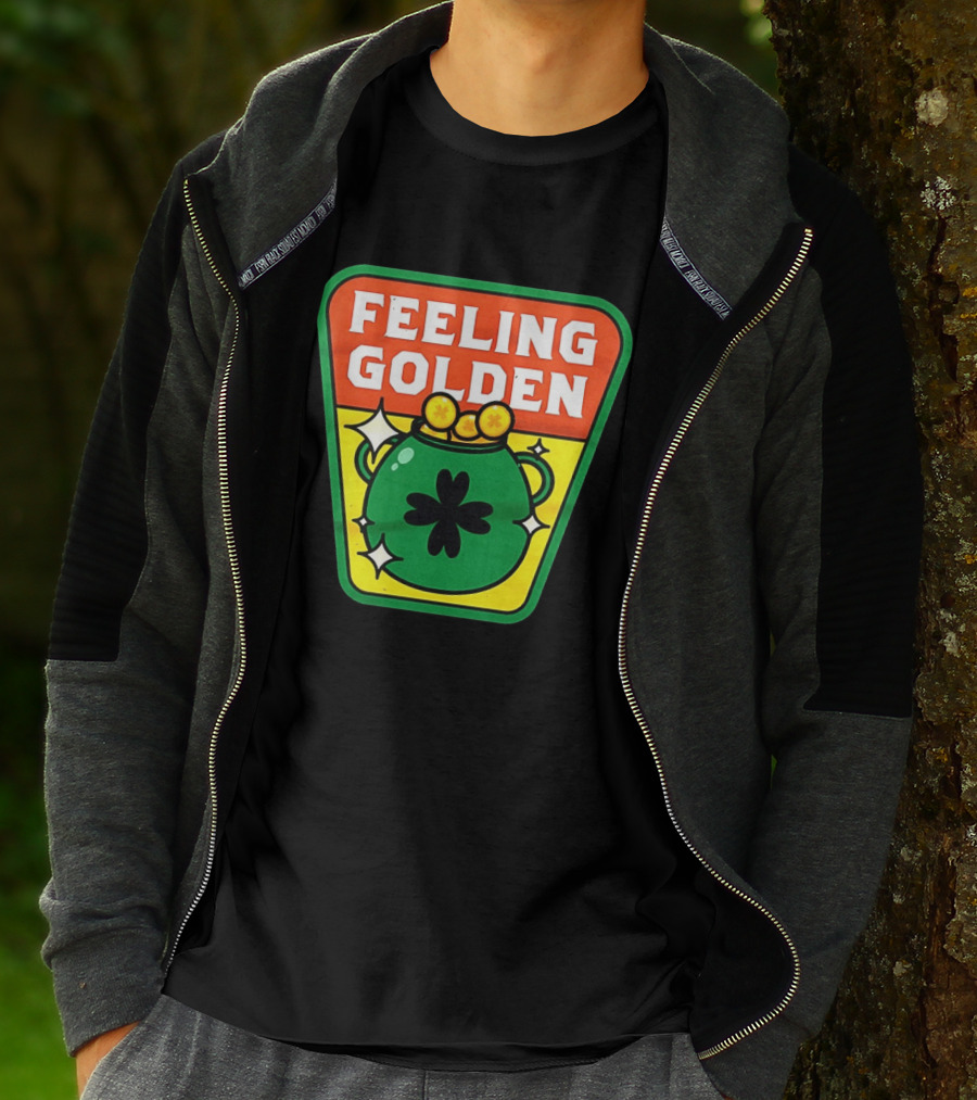 Feeling Golden Pot Of Gold St. Patrick's Day T-Shirt