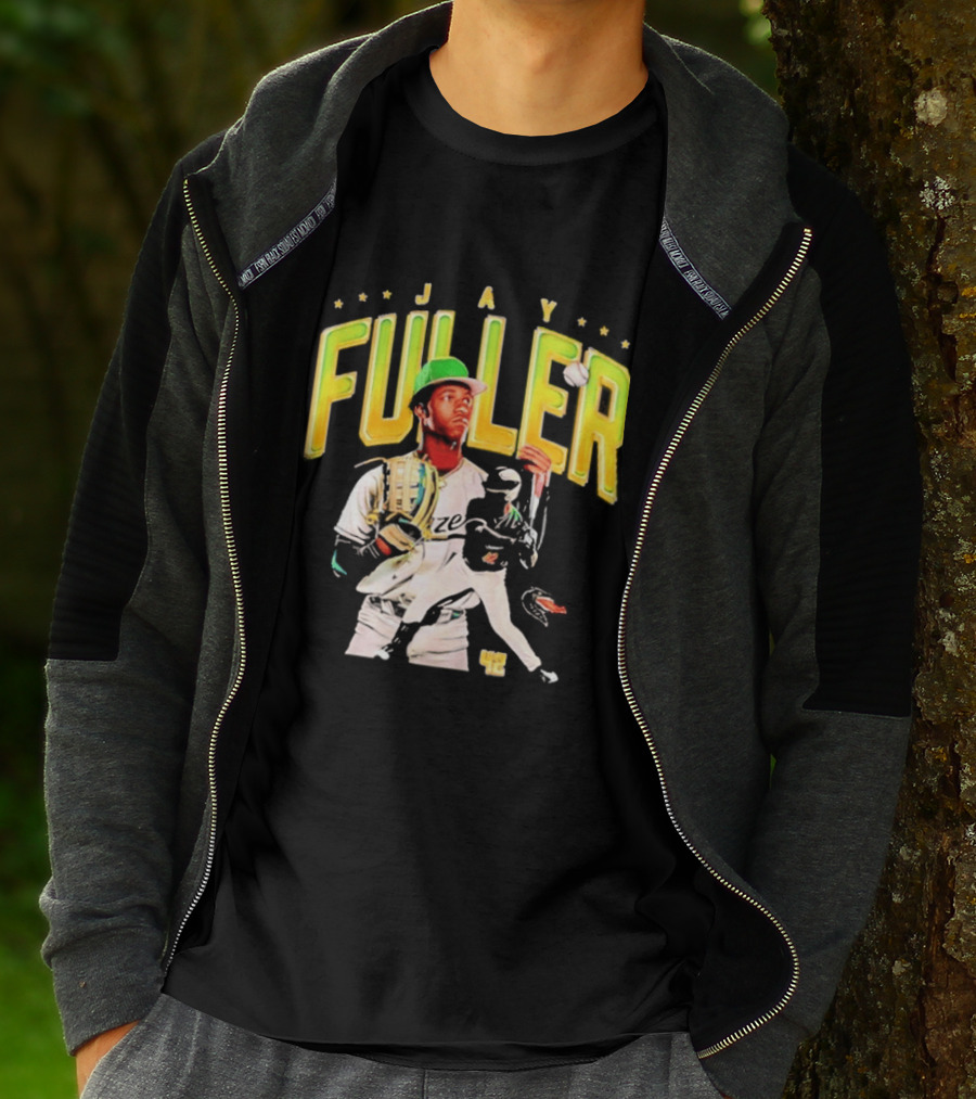 Jay Fuller UAB Baseball Player NCAA Collage With Catcher And Batter T-Shirt