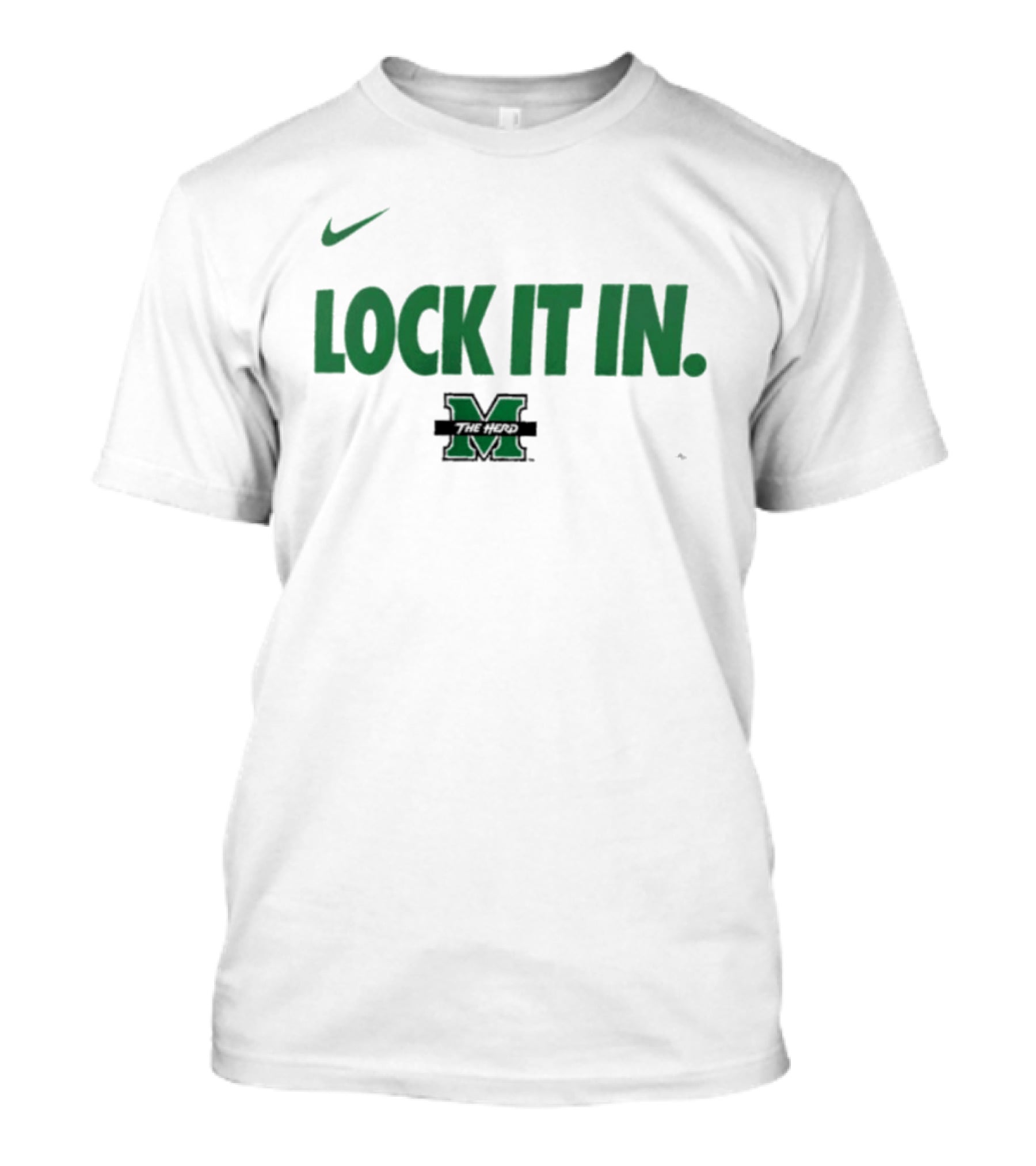 Nike Marshall University Basketball Lock It In M T-Shirt