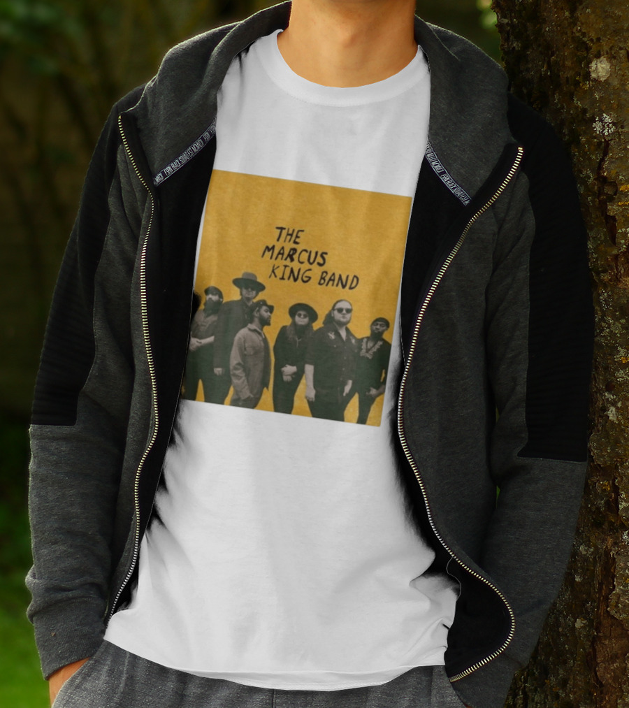 The Marcus King Band Vintage American Tour Group Photo T-Shirt