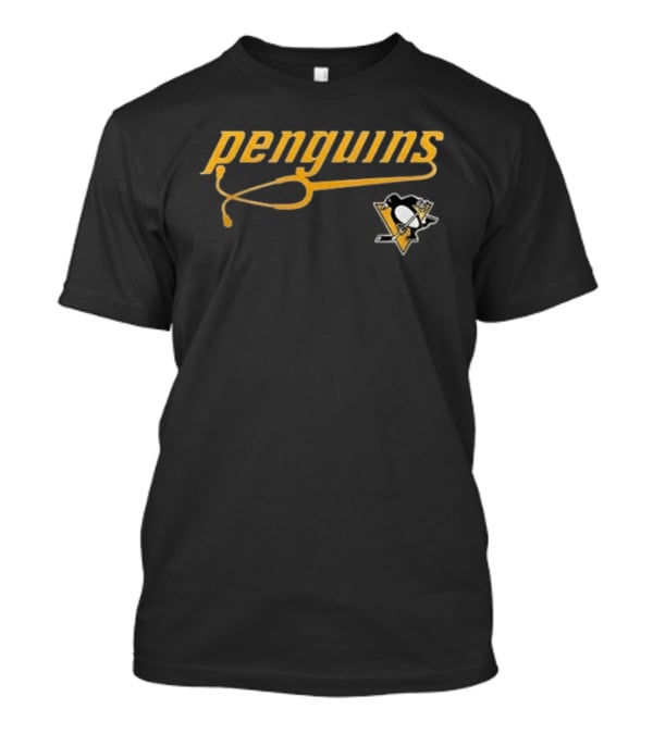 Pittsburgh Penguins Healthcare Appreciation Night 2026 Stethoscope T-Shirt