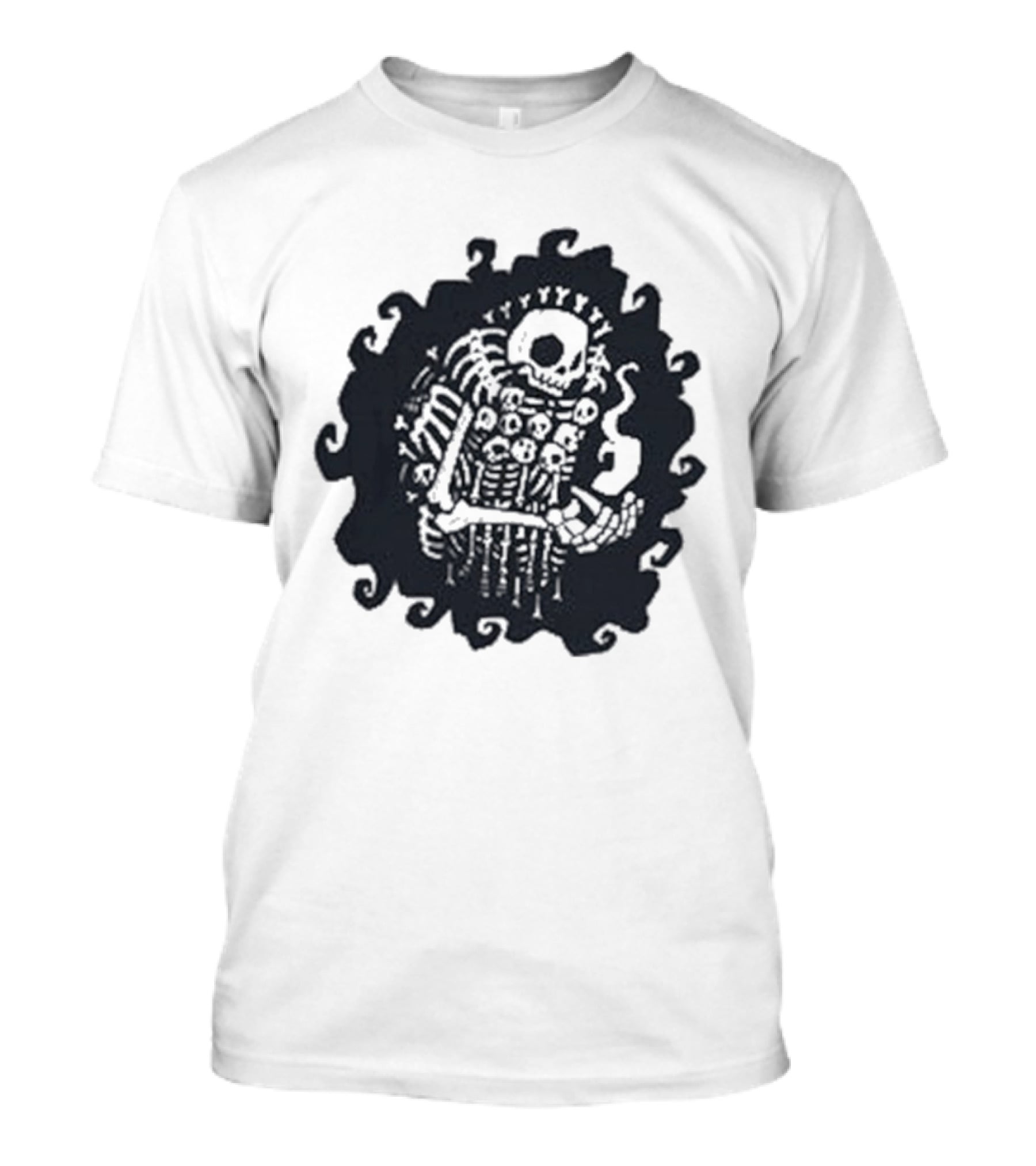 First Of The Dead Celestigail Intricate Skeleton Monster T-Shirt