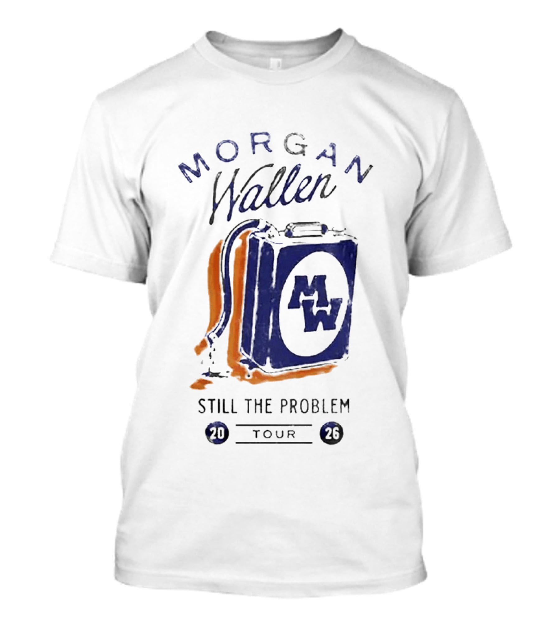 Morgan Wallen Still The Problem Tour 2026 MW Amplifier T-Shirt